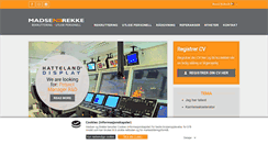 Desktop Screenshot of madsenbrekke.no